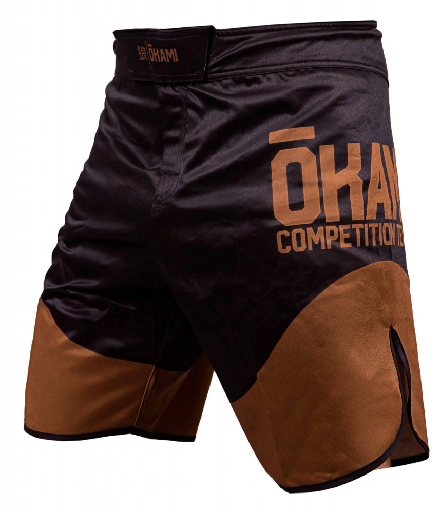 OKAMI Fight Shorts Competition Team Brown